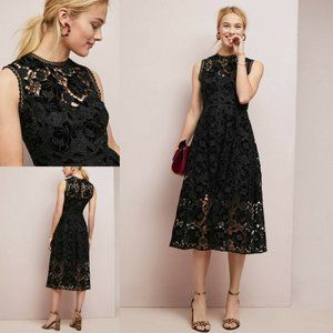 Lace Velvet Sheath Dress